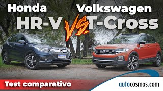 Test comparativo Honda HRV vs. VW TCross | Autocosmos