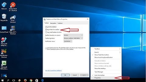 Auto Hide & Show Taskbar In Windows 10/8.1/7 (Easy)