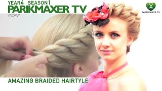 Вечерняя прическа на основе плетения NEW Amazing braided haido парикмахер тв parikmaxer.tv Вечерняя прическа на основе плетения NEW Amazing braided haido парикмахер тв parikmaxer.tv