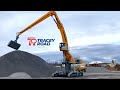 New Liebherr LH 110 C High Rise Port Litronic Assembly Timelapse | Tracey Road