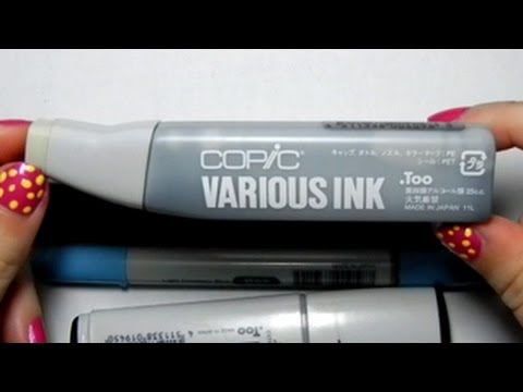 Refilling and Customizing Copic Markers by Type