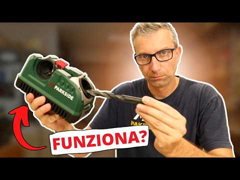 I tested the Parkside DRILL BIT SHARPENER…