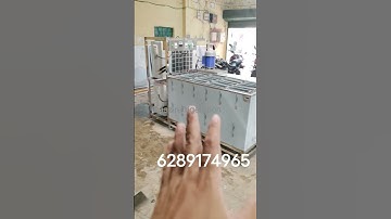 Ice plant. Mini ice block machine. Contact: 6289174965 #iceplant #icefactory #iceblockmachine