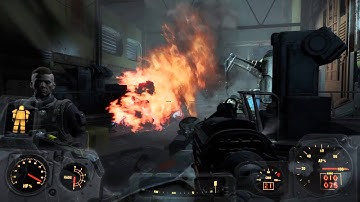 Fallout 4 - Sentry Bot Freak-Out