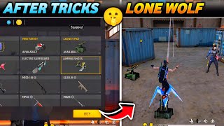Lone Wolf Use All Items Launch Pad 😲 After Top New Amazing Tricks Free Fire