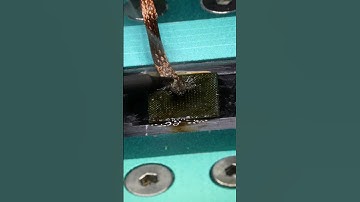 Samsung A32 CPU Reball for Data Recovery | Macro ASMR