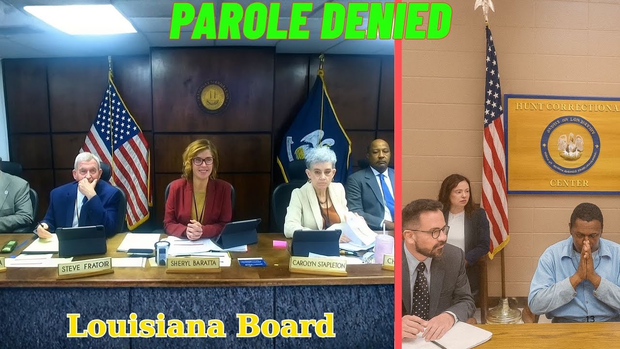 Louisiana Parole Board DENIES Release After Violent Crime Review - YouTube
