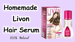 How to make Livon hair serum at home | diy hair serum | Homemade hair serum