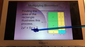Algebra 1 Lesson 9.3 Multiplying Polynomials