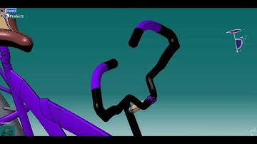 Catia V5 tutorial for beginners in Hindi- Cycle Model in Part Design