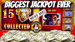 MY BIGGEST JACKPOT on a Buffalo Gold Slot Machine MUST SEE! screenshot 5