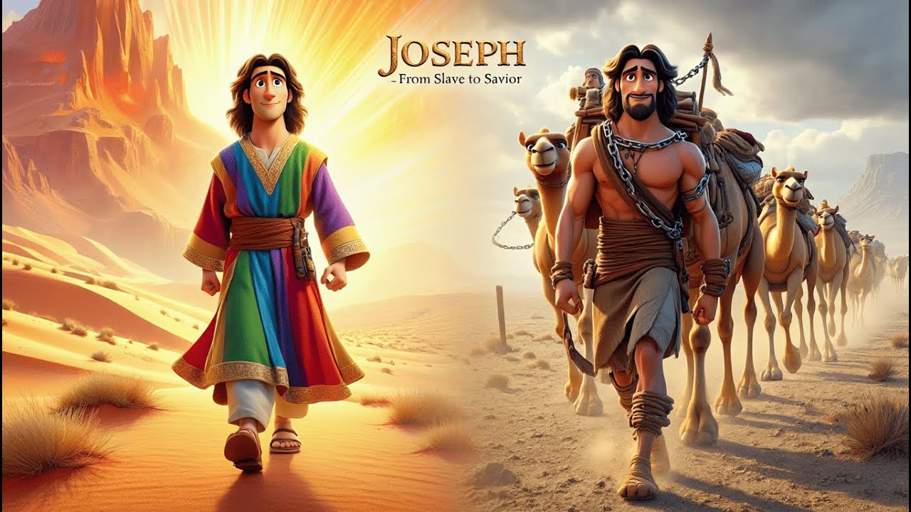 JOSEPH – From Slave to Savior | An Epic Bible Story (Animated)