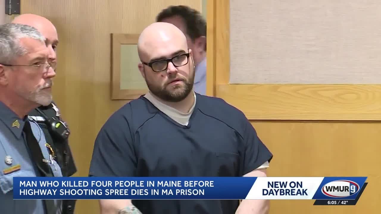 Man who killed four people in Maine before highway shooting spree dies ...