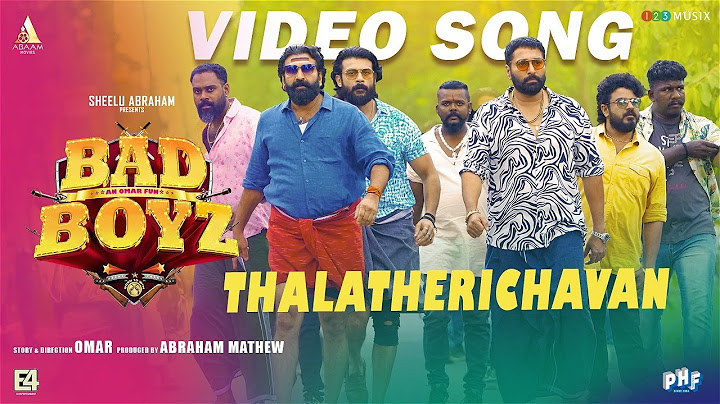Thalatherichavan Video Song | Bad Boyz | Omar Lulu | Rahman | William Francis