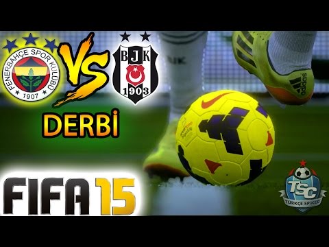 FIFA 15 ile Fenerbahçe-Beşiktaş Derbisi (Türkçe Spikerli)