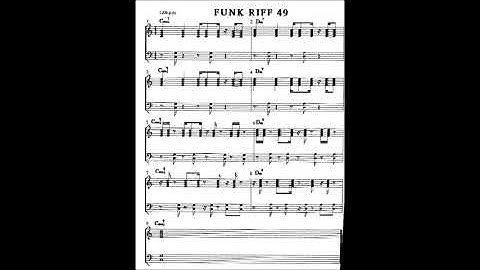 Andrew D. Gordon - riff 49 - disco funk - tutorial lesson keyboard piano