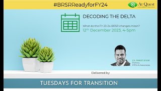 BRSR Webinar Series - Session 4