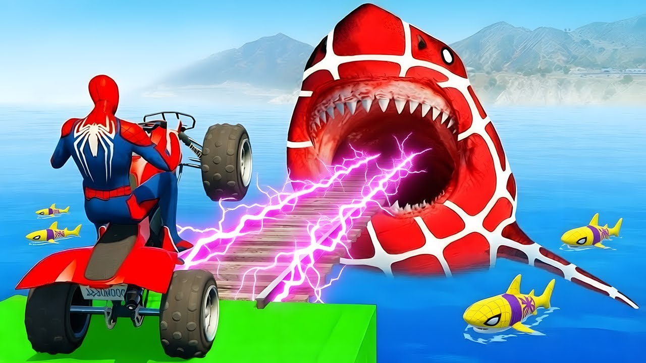 الرجل العنكبوت انقاذ باتمان Spider-Man Rescue iron man, batman vs venom funny Games GTA 5 superhero