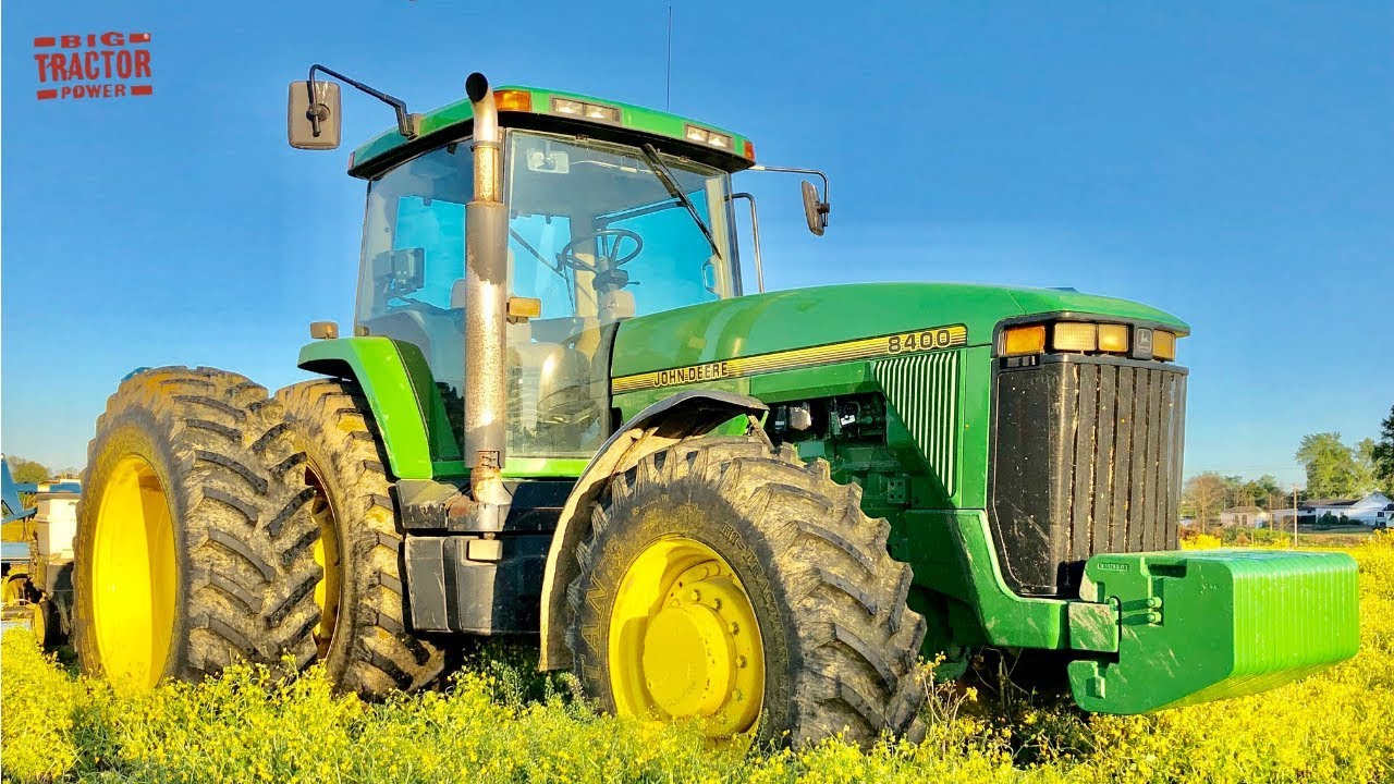 How Much Horsepower Does A John Deere 8400 Have?