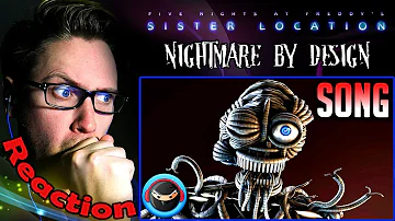 (SFM) ENNARD SONG "Nightmare by Design" by TryHardNinja & Hipsta Clique REACTION!