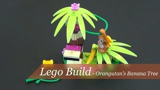 Lego Build - Friends Animals Orangutan's Banana Tree Set #41045