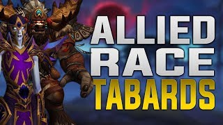 New Allied Race Tabards & World Of Warcraft Music