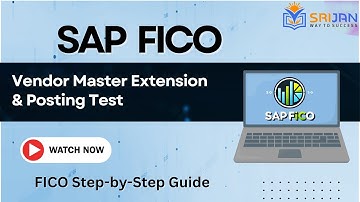 6. Withholding Tax Configuration in SAP | Extended to Vendor Master & Posting Test