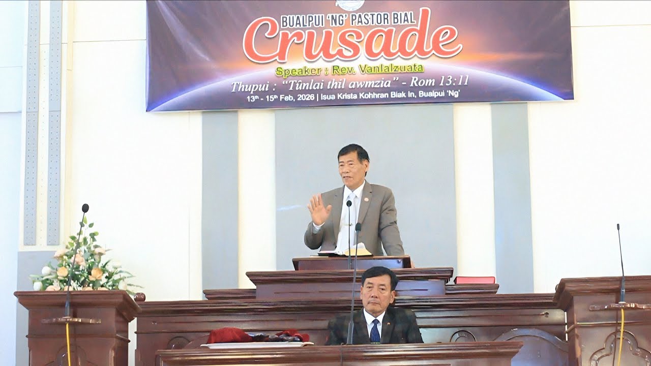 Rev. Vanlalzuata Sermon 'Kristian chhungkua'