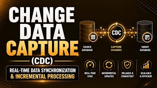 Change Data Capture (CDC) | Real-Time Data Synchronization & Incremental Processing | Uplatz