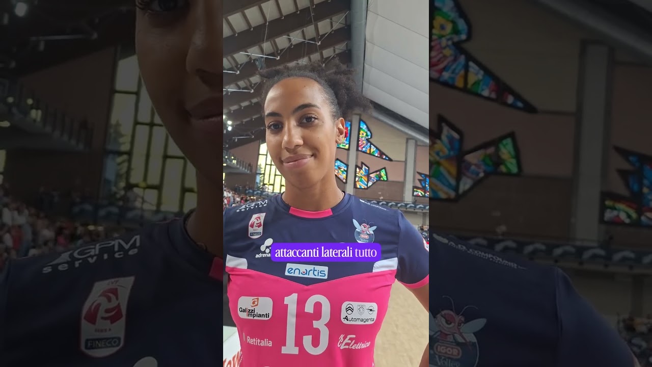 🎙️Sara Bonifacio dopo la vittoria contro Scandicci alla Courmayeur Cup #volleyinbarba