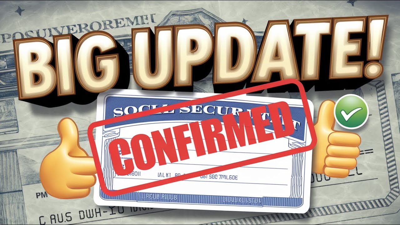 CONFIRMED: Social Security