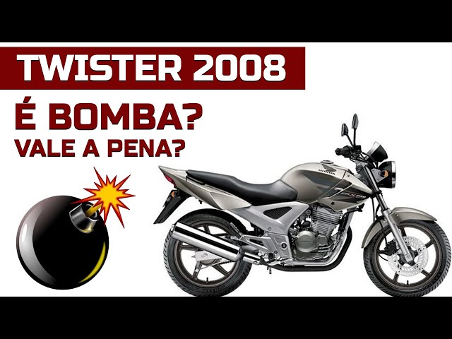Honda CBX 250 Twister 2008 - Vale a pena? 