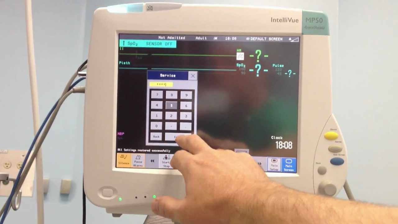 Restaurado – Monitor de Paciente Intellivue MP40 Philips - Avante