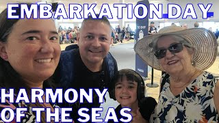 Royal Caribbean's Harmony of The Seas! Embarkation Day!! This Ship Is Amazing! Wow!