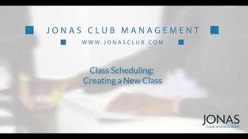 Class Scheduling  - Creating a New Class