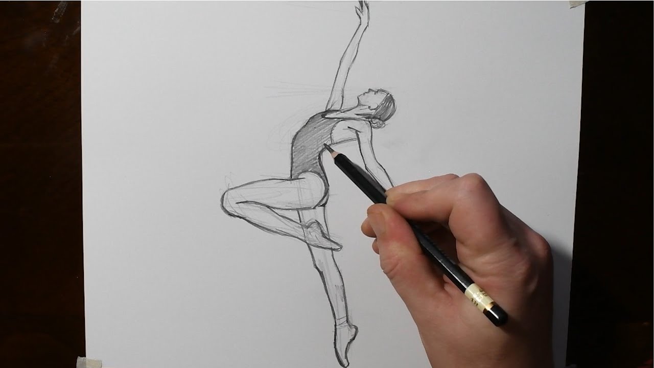 How to Draw Gesture Poses | Figure Drawing - YouTube