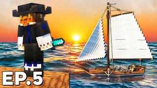 Building a Functional Ship in REALISTIC Minecraft