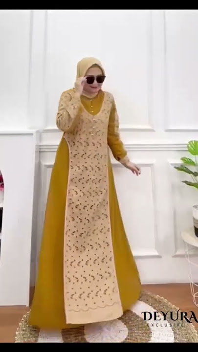 GAMIS KATUN BORDIR CANTIK YANG LAGI HITS BANGET