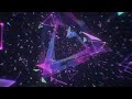 Neon Triangle Vortex 4K - Free No Copyright Looping Abstract Background