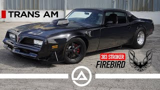 Pontiac Trans Am Firebird 'Smokey and the Bandit' Turned Drag car with Big Tire