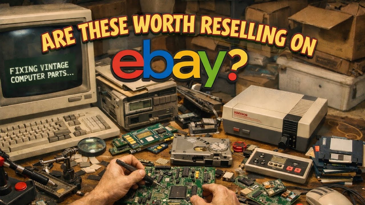From Storage Unit to eBay: Are These Old Computer Parts Valuable?