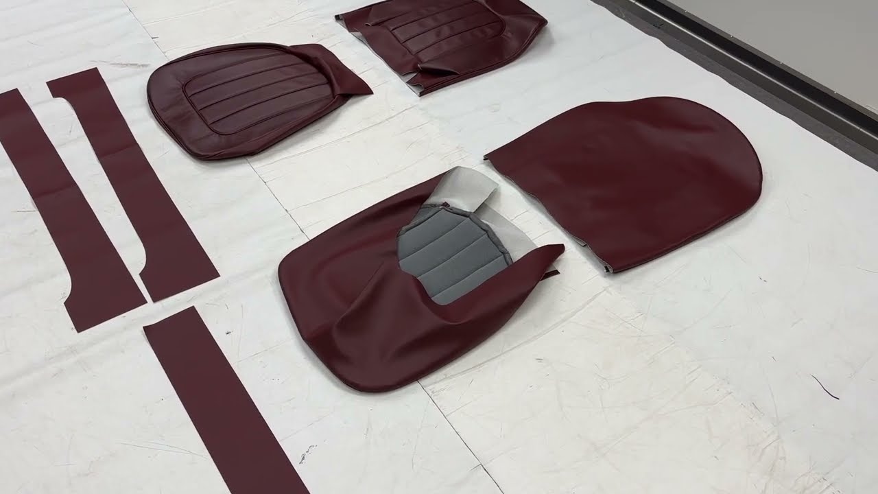 Triumph TR2 Seat Covers: OEM Vaumol Leather Crafted with Precision | Talking Trim w/ J-Skin