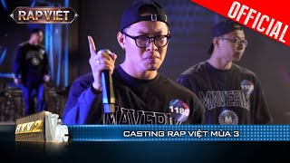 Thí sinh sụp đổ vì Karik giơ tay liên tục, anh trai HURRYKNG - REX khuấy đảo| Casting Rap Việt Mùa 3