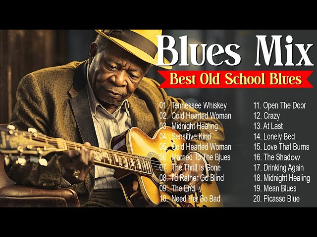 BLUES MIX  [Lyric Album] - Top Slow Blues Music Playlist - Best Whiskey Blues Songs of All Time class=