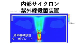 内部サイクロン紫外線殺菌装置の構想設計