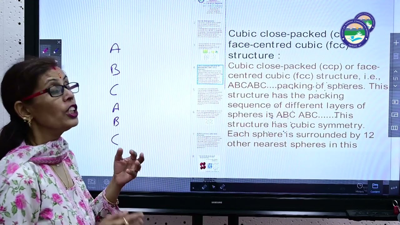 B Sc  Second  Semester Che N  102, Unit 1Chemical Bonding III Ionic Solids Part 03 || UOU ||