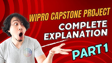 WIPRO CAPSTONE PROJECT || PART 1 || WIPRO NGA TRAINING || MILESTONE PATTERN AND SECRET TO CRACK 😱😱||
