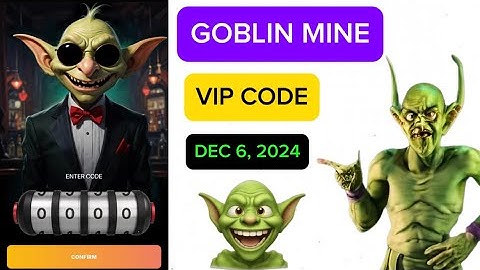 GOBLIN MINE VIP CODE | DECEMBER 6, 2024