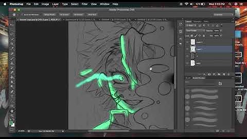 HOW TO MAKE YOUR SKETCHES GLOW IN PHOTOSHOP