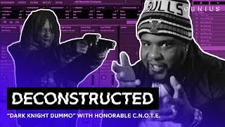 The Making Of Trippie Redd's "Dark Knight Dummo" With Honorable C.N.O.T.E. | Deconstructed chords